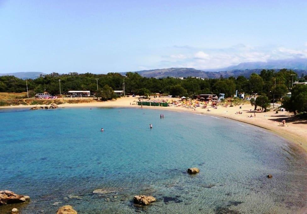 Thomis Beach House Kato Daratso Bagian luar foto